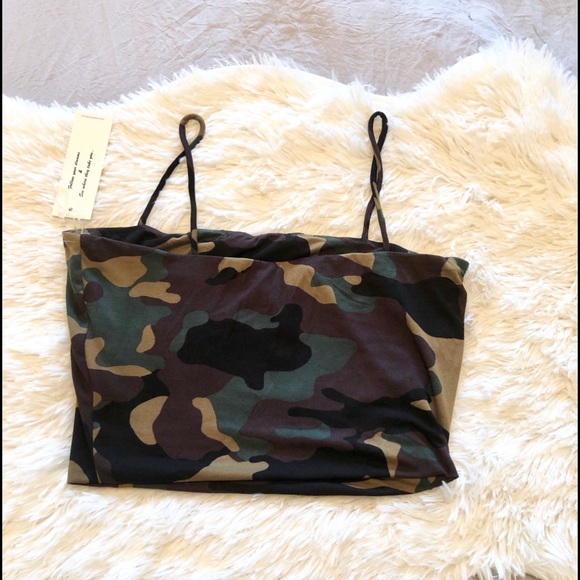 3/30 NWT army camo tank top size large - Picture 7 of 7